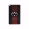 برچسب پوششی ماهوت مدل TOYOTA-Logo مناسب برای تبلت شیائومی Mi Pad 4 2018
