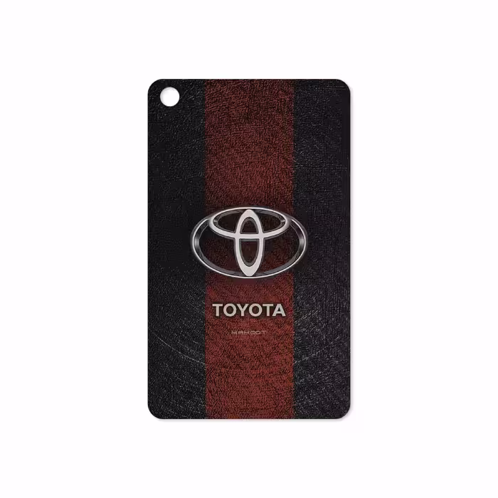 برچسب پوششی ماهوت مدل TOYOTA-Logo مناسب برای تبلت شیائومی Mi Pad 4 2018