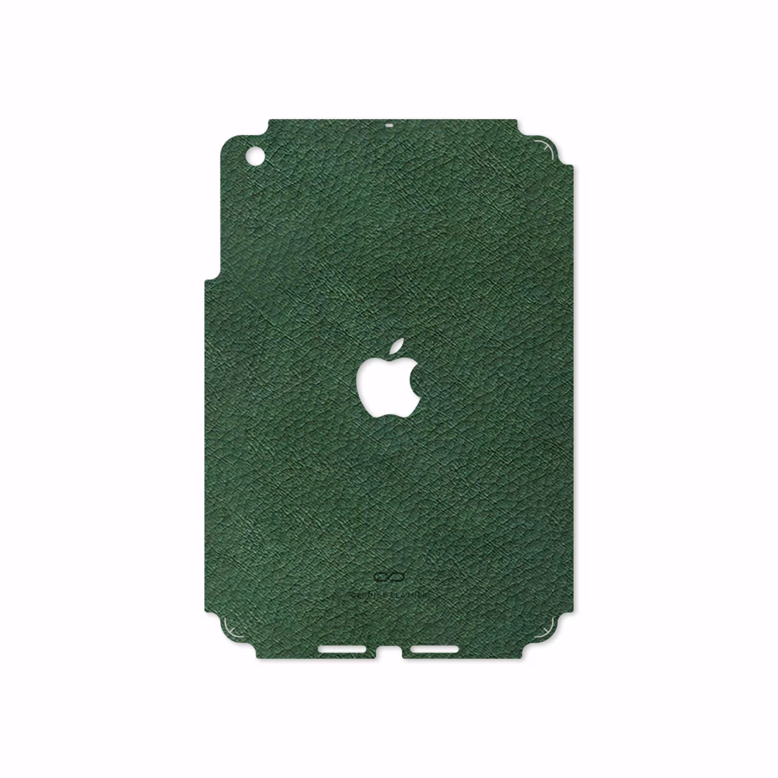 برچسب پوششی ماهوت مدل Green-Leather مناسب برای تبلت اپل iPad mini 2012 A1455