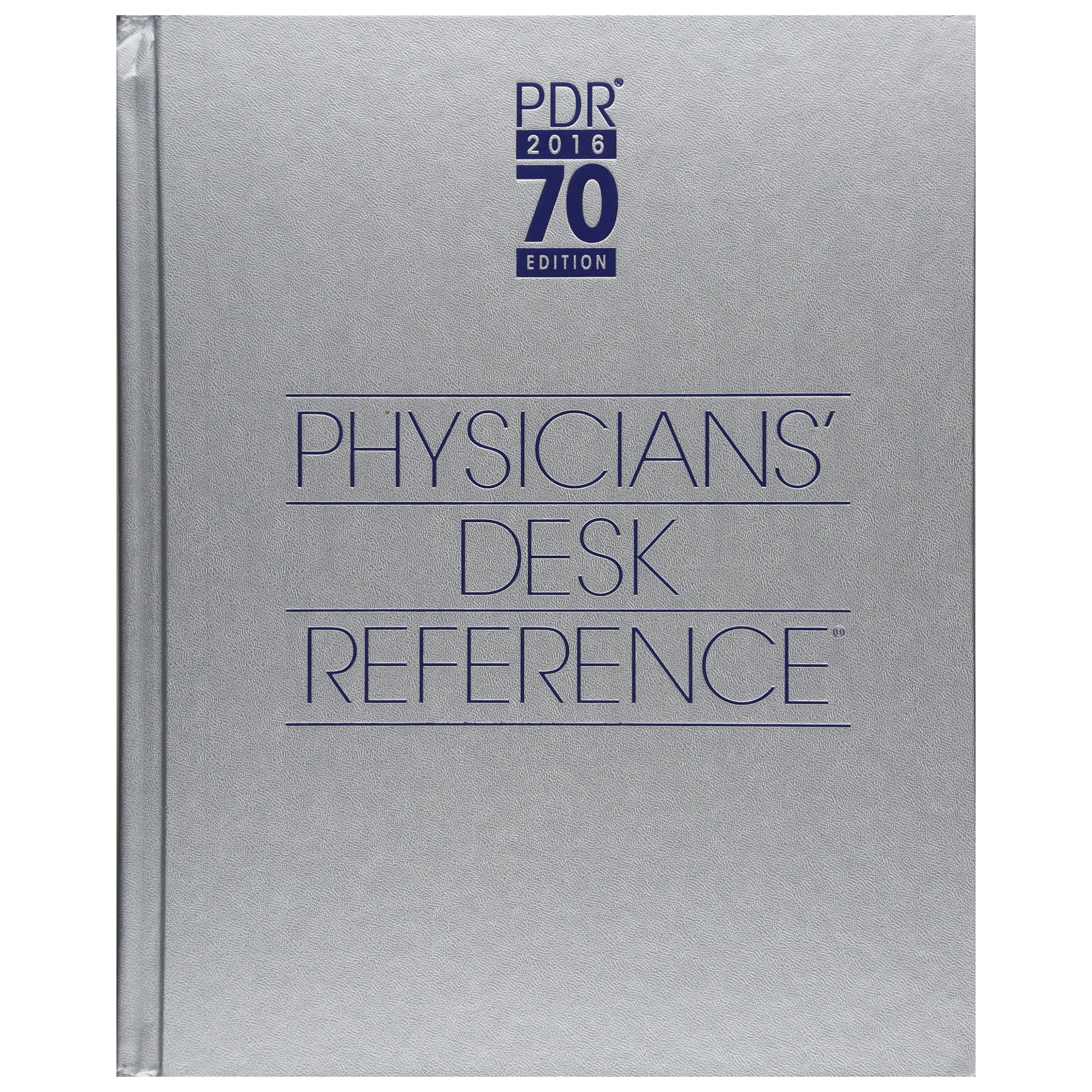 کتاب 2016 Physicians Desk Reference 70th Edition اثر جمعی از نویسندگان انتشارات PDR