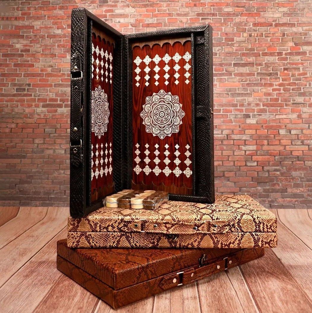 تخته نرد چرمی