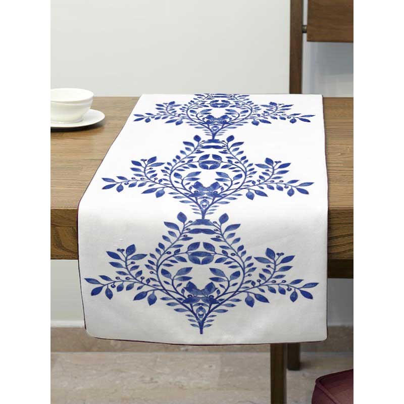 رانر شمسه نگار مدل برگ های آبی کد RTr548