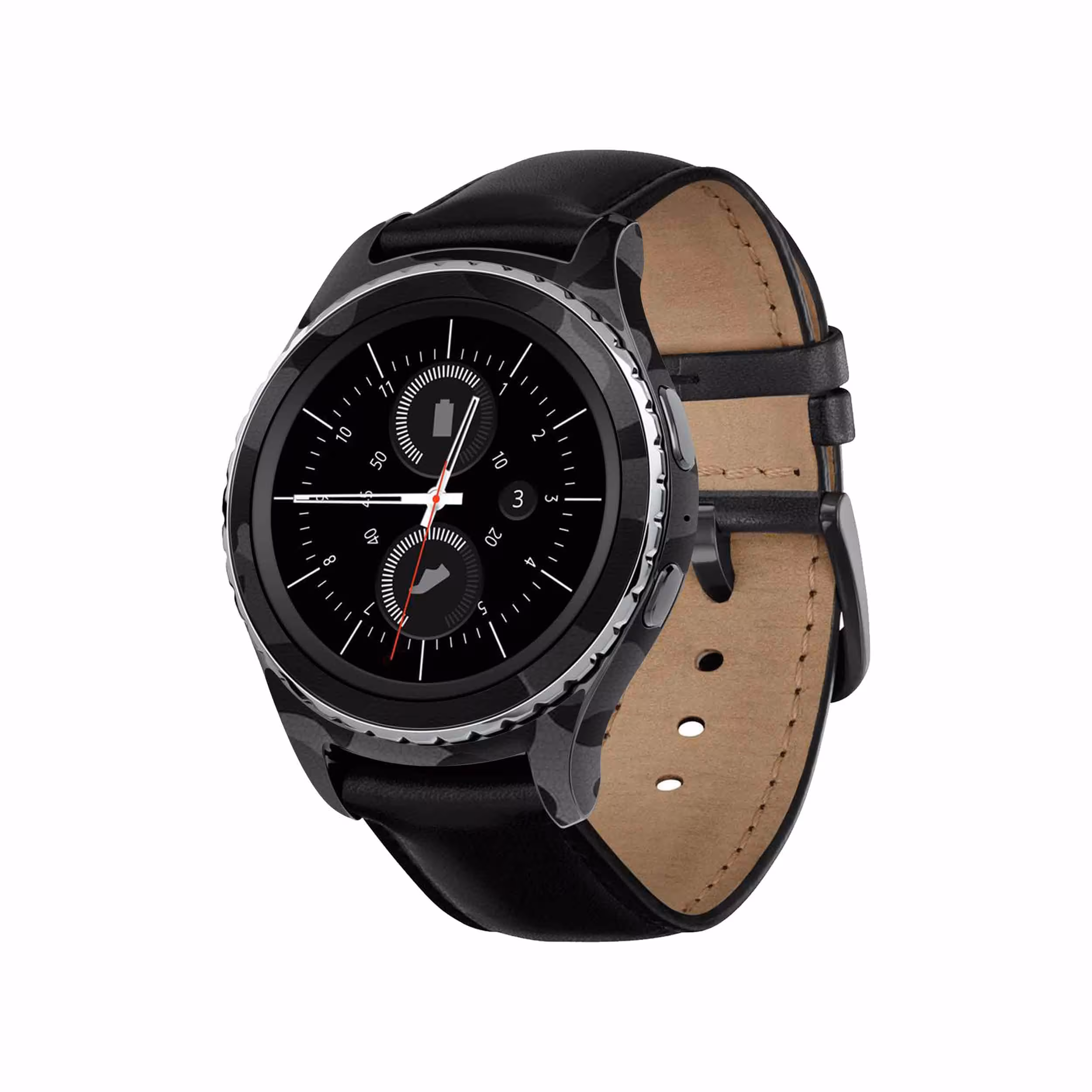 برچسب ماهوت طرح Night_Army مناسب برای ساعت هوشمند سامسونگ Galaxy Gear S2 Classic