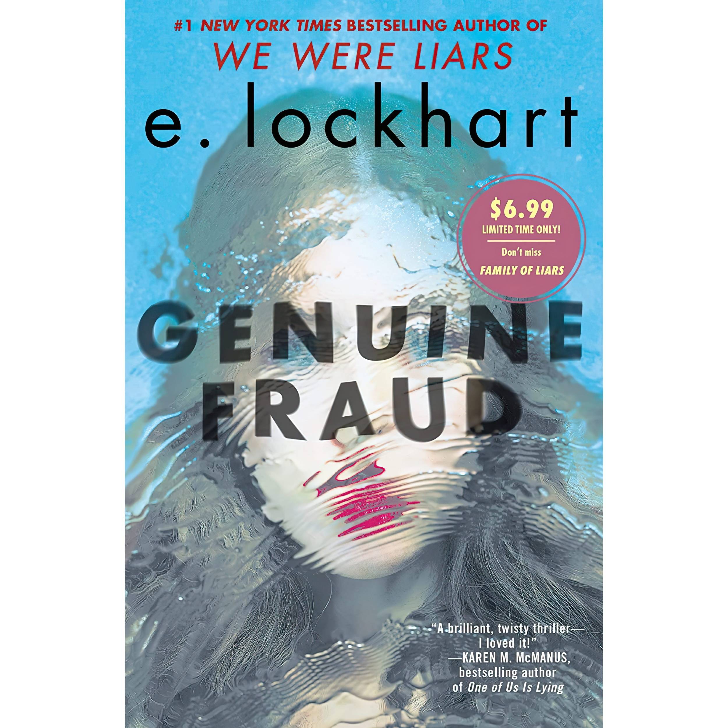 کتاب Genuine Fraud اثر E Lockhart انتشارات Ember