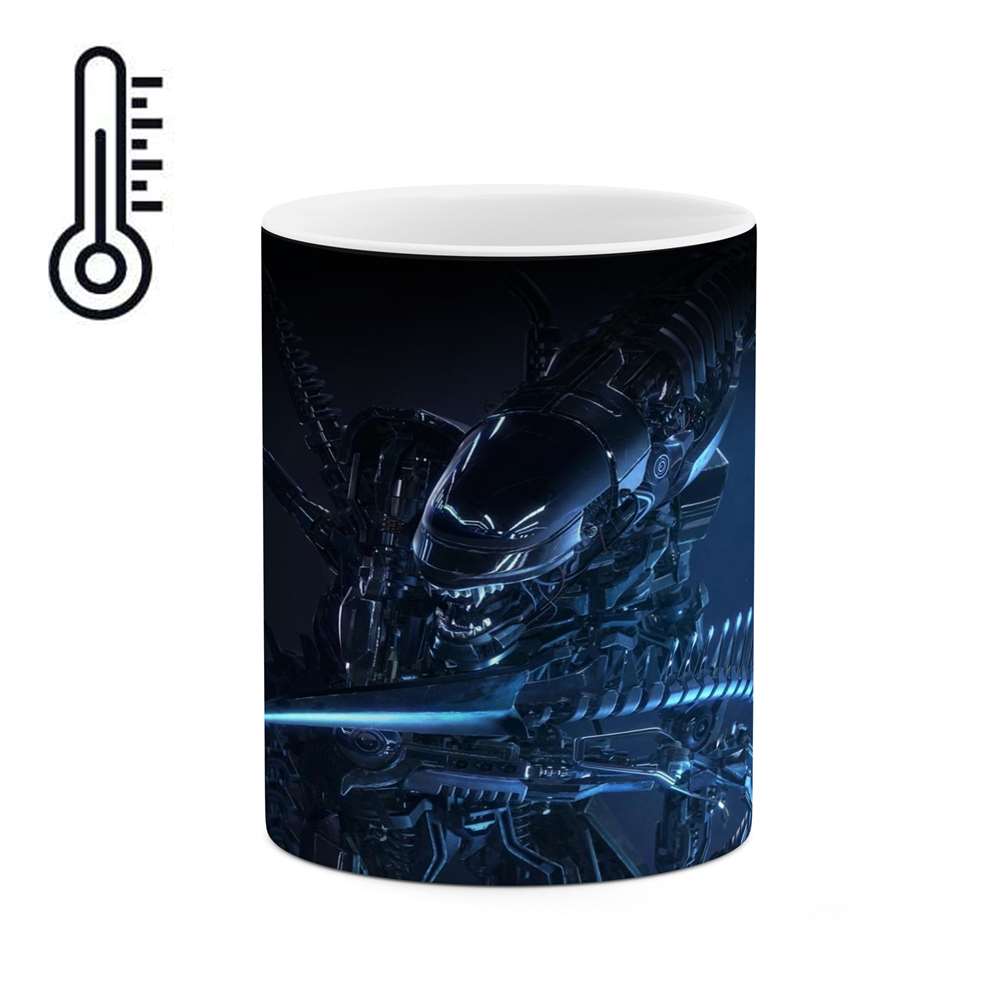 ماگ حرارتی کاکتی طرح ربات مدل mgh15398