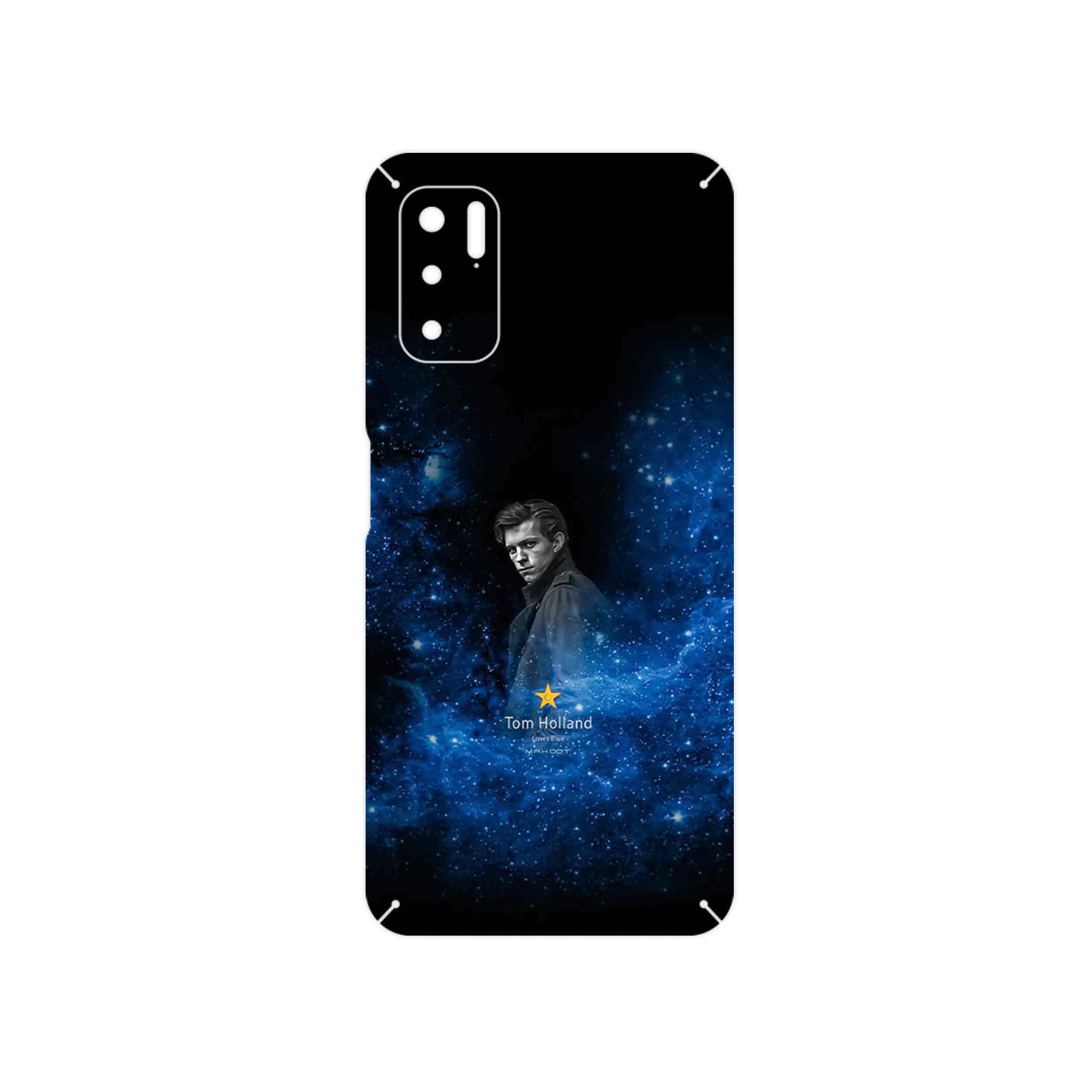 برچسب پوششی ماهوت مدل tom holland مناسب برای گوشی موبایل شیائومی Redmi Note 10 5G