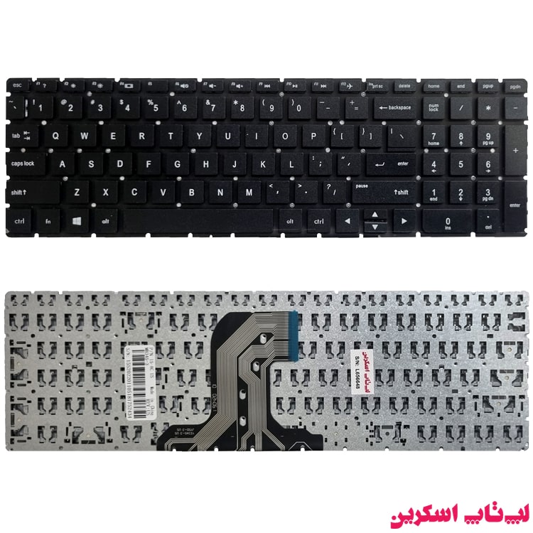 کیبورد لپ تاپ اچ پی HP Pavilion 15-AY