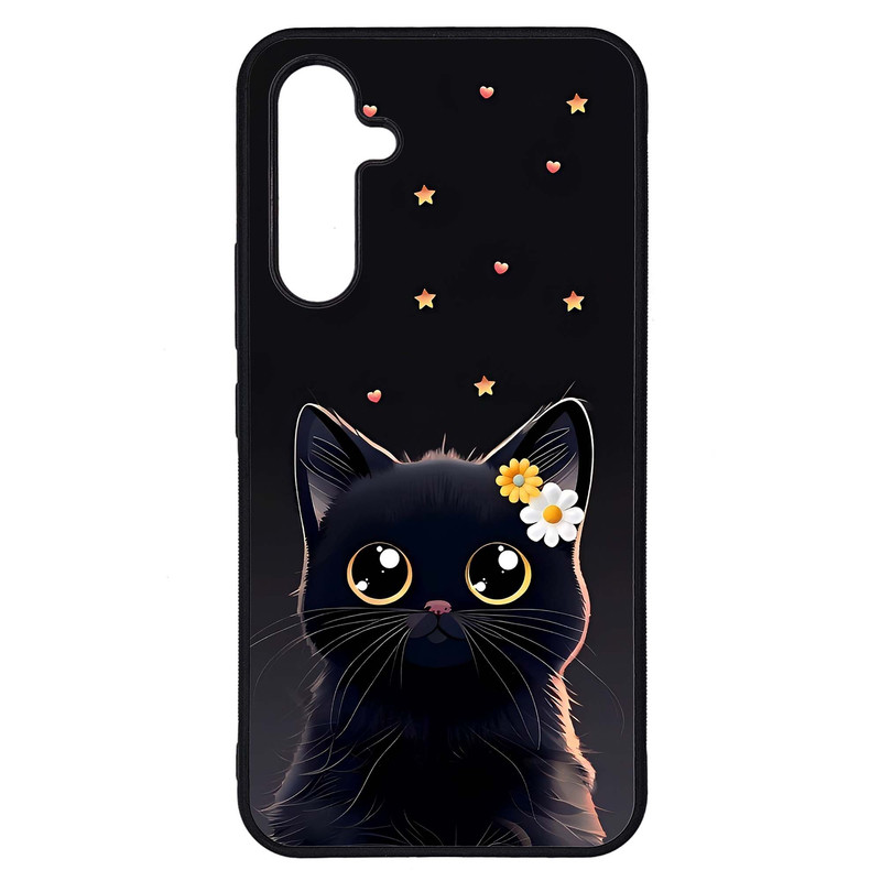 کاور طرح گربه کد G-162 مناسب برای گوشی موبایل سامسونگ Galaxy A54 / A54 5G | دیجی قاب دونی