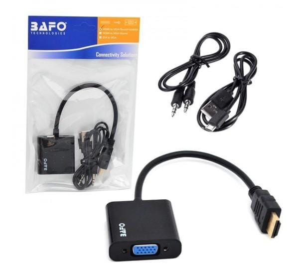 تبدیل HDMI TO VGA PS4 BAFO - یاسین کامپیوتر