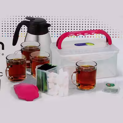 لیوان لیمون مدل 4755 کد 12مجموعه 4 عددی 