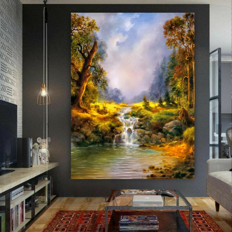 تابلو شاسی طرح طبیعت مدل SDT4131 | دنیای قاب