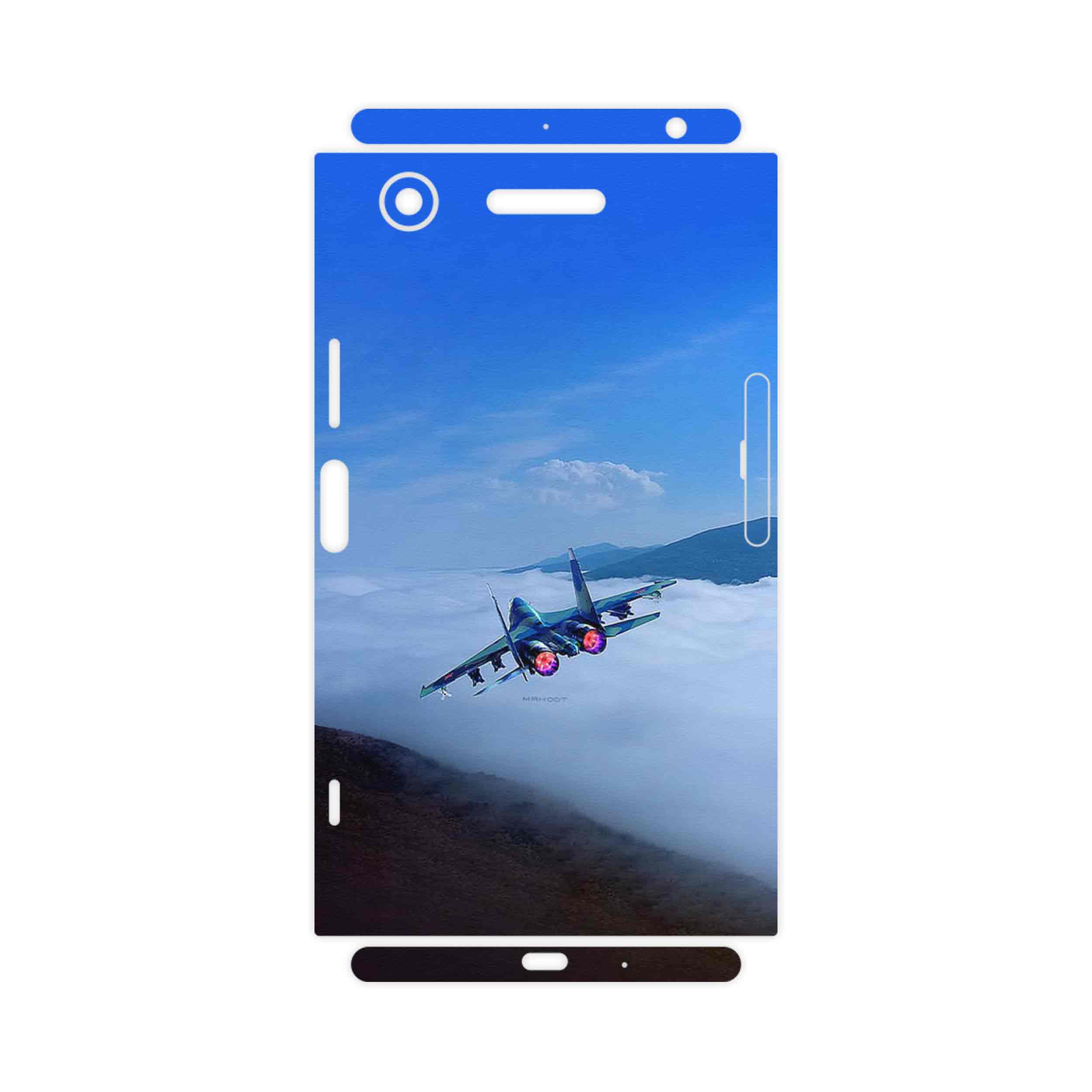 برچسب پوششی ماهوت مدل Fighter plane Su27-FullSkin مناسب برای گوشی موبایل سونی Xperia XZ1