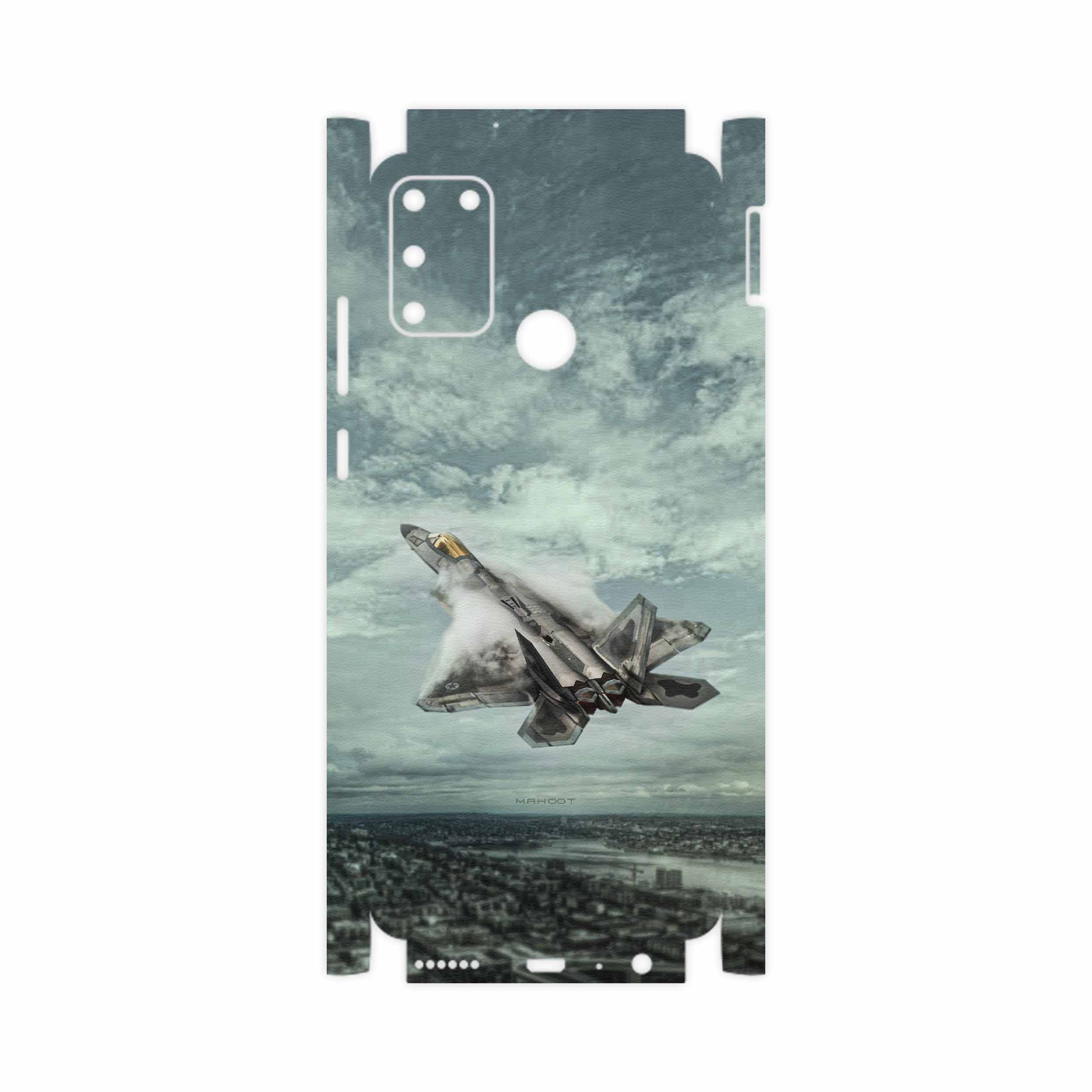 برچسب پوششی ماهوت مدل F-22 Raptor-FullSkin مناسب برای گوشی موبایل آنر 9A