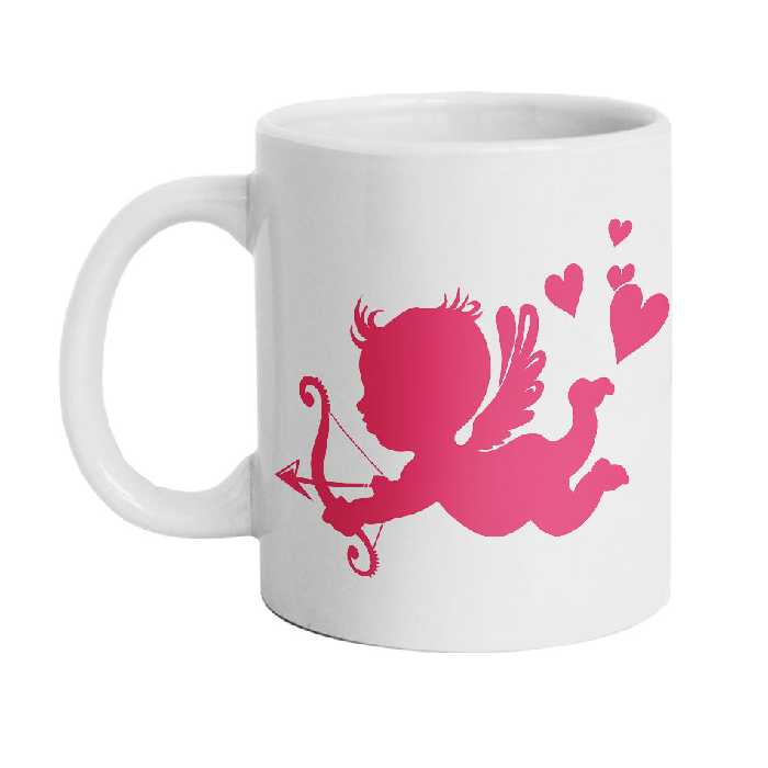 ماگ  دارلی طرح عاشقانه مدل MG1708