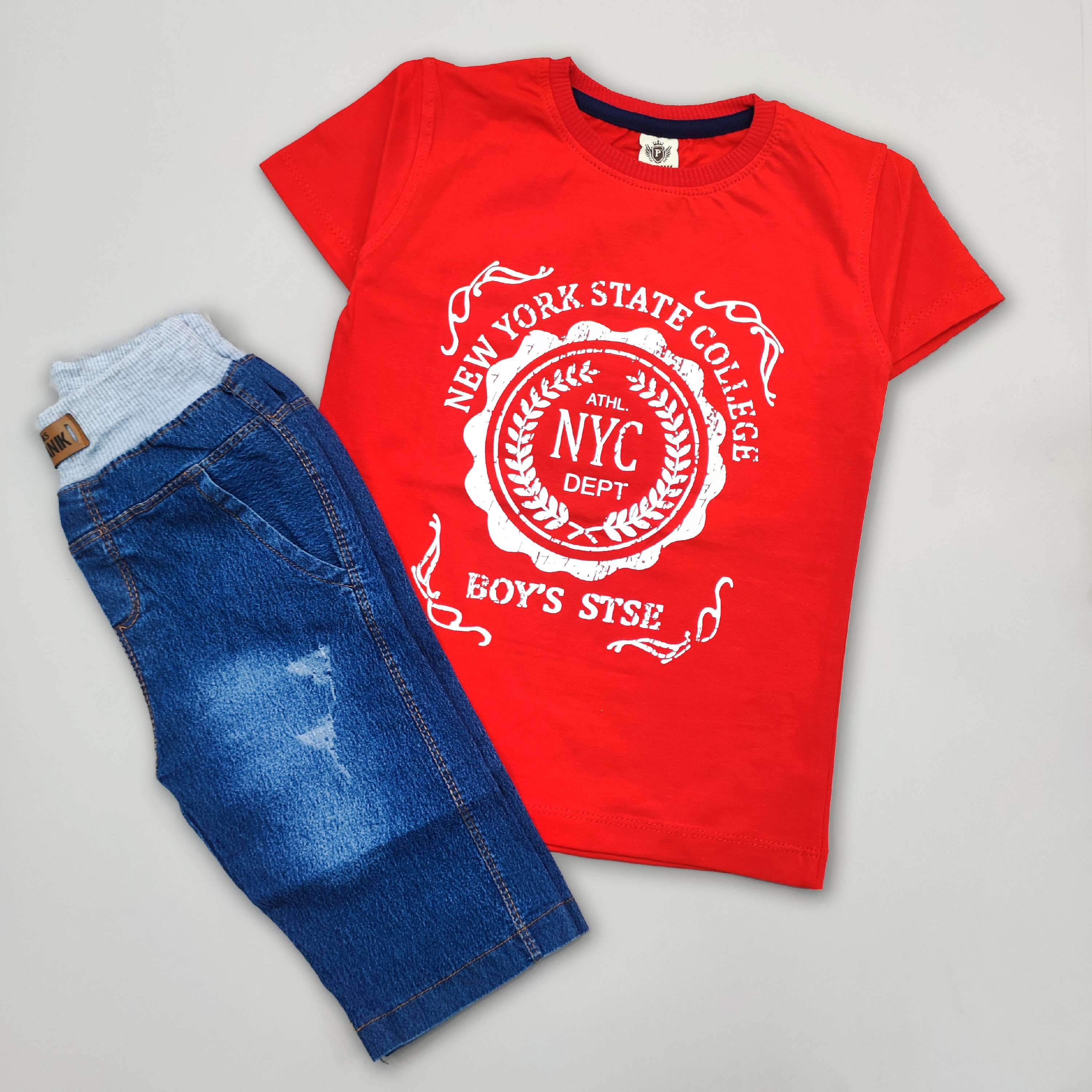 تیشرت شلوارک پسرانه NYC