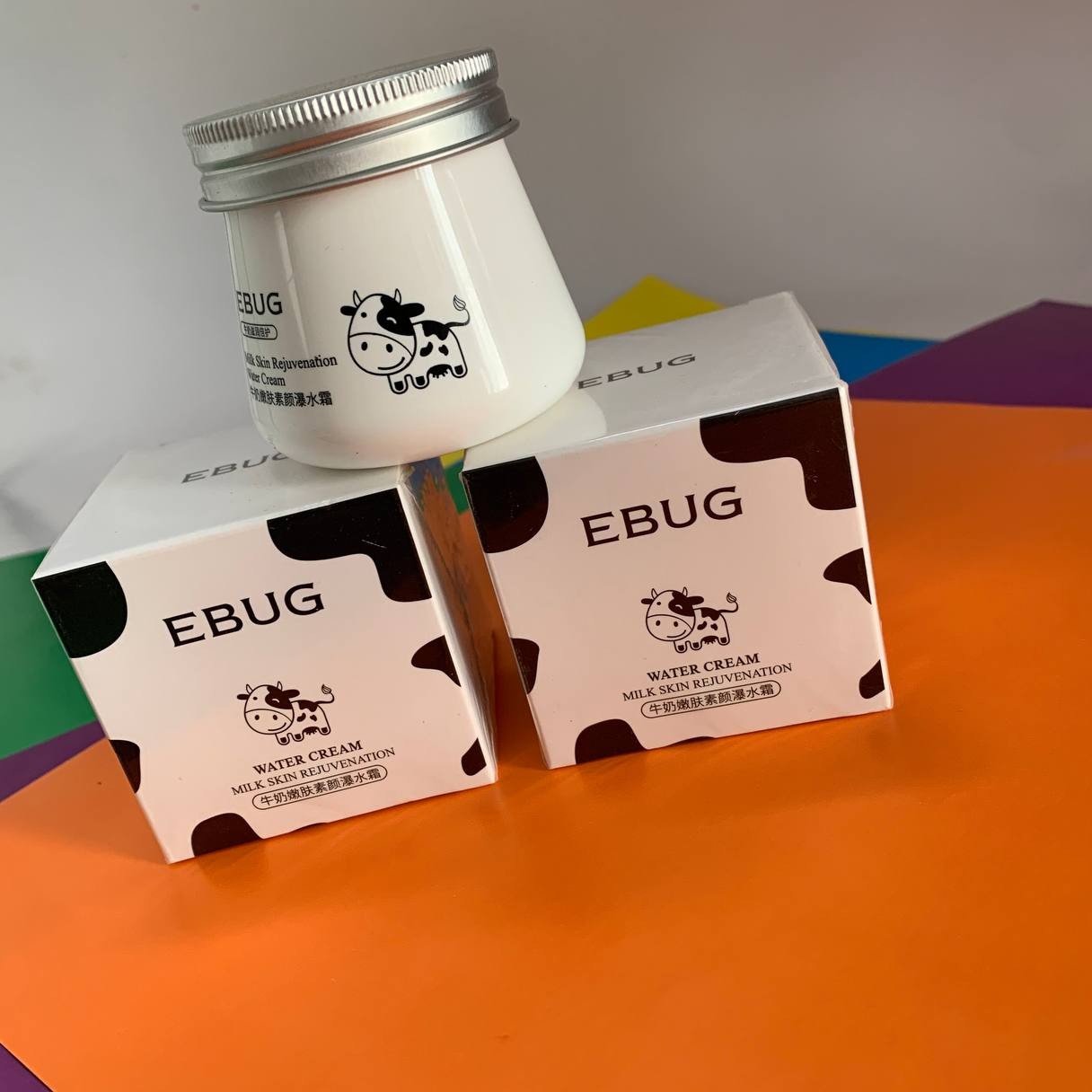 کرم شیر گاو ebug 
