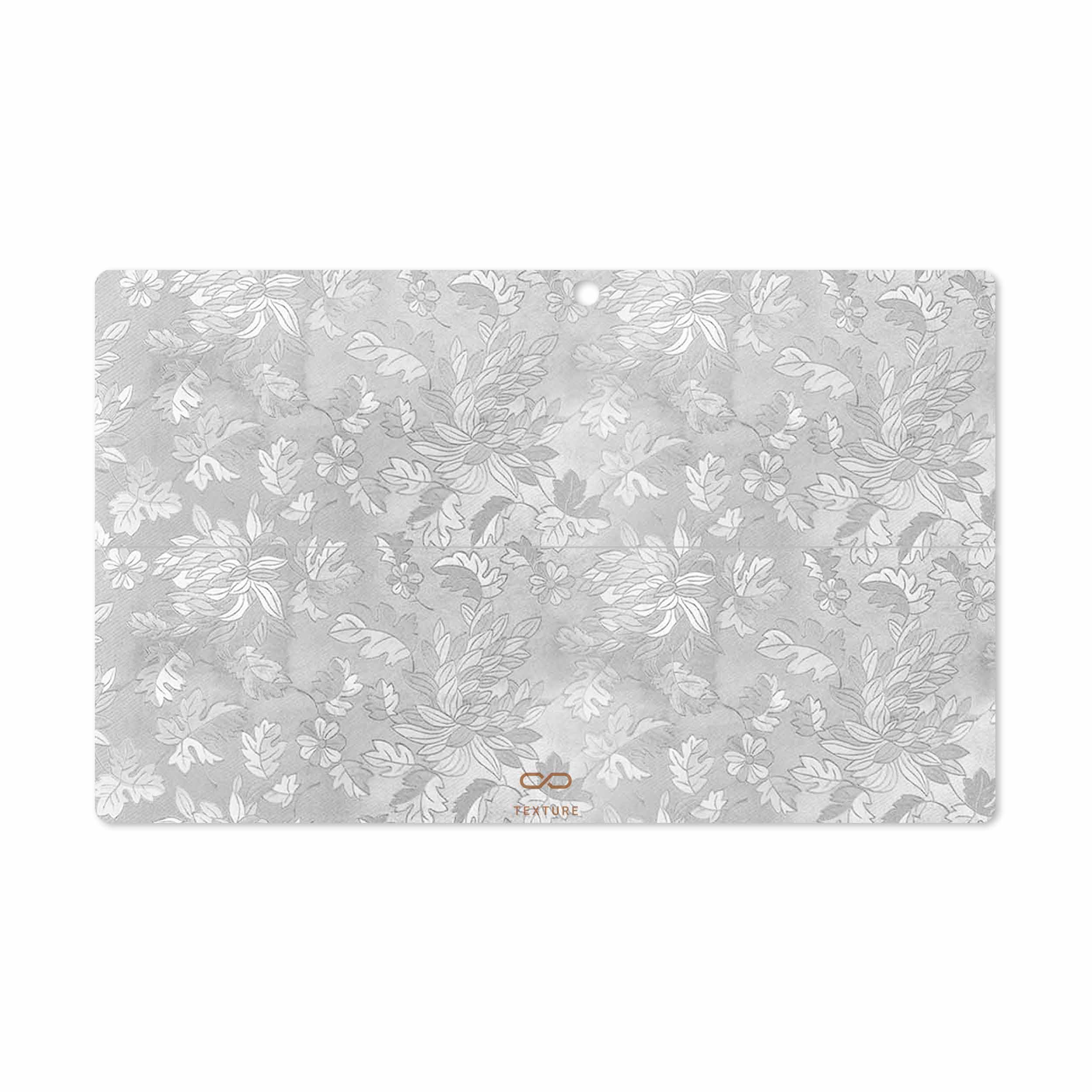 برچسب پوششی ماهوت مدل Silver-Wildflower مناسب برای تبلت مایکروسافت Surface Pro 2 2013