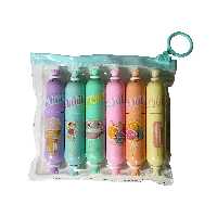 ماژیک علامت گذار طرح بستنی مجموعه 6 عددی