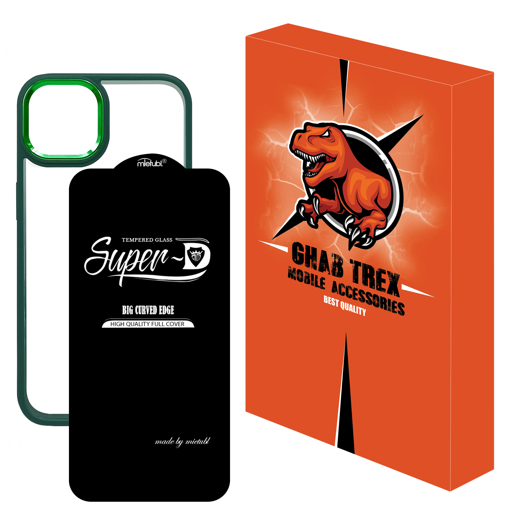 کاور قاب تی رکس مدل 2SDN مناسب برای گوشی موبایل اپل iPhone 13 Pro Max به همراه محافظ صفحه نمایش