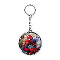 جاکلیدی خندالو طرح مرد عنکبوتی مدل دوطرفه کد 1318713192