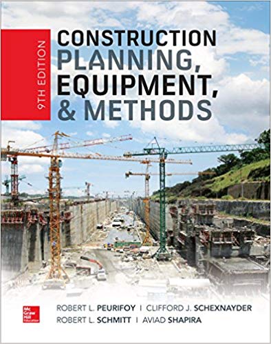 خرید و دانلود نسخه کامل کتاب Construction Planning, Equipment, and Methods, Ninth Edition