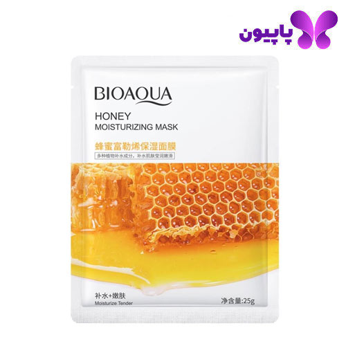 ماسک ورقه ای آبرسان عسل 25 گرم بیوآکوا