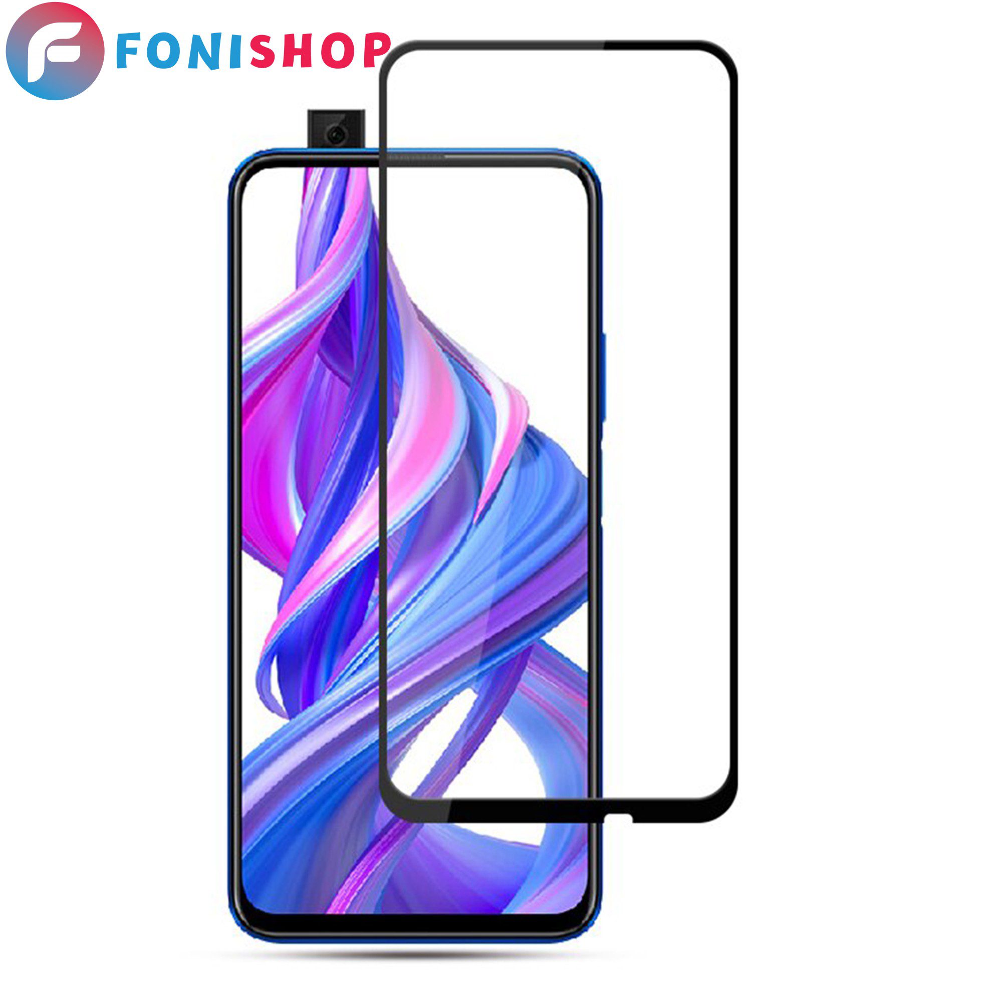 گلس محافظ صفحه نمایش فول تمام صفحه Huawei Honor 9X Pro