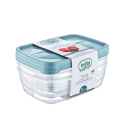 ظرف نگهدارنده هوبی لایف مدل H-021017 بسته 3 عددی