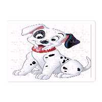 پازل 54 تکه طرح صد و يک سگ خالدار مدل P012