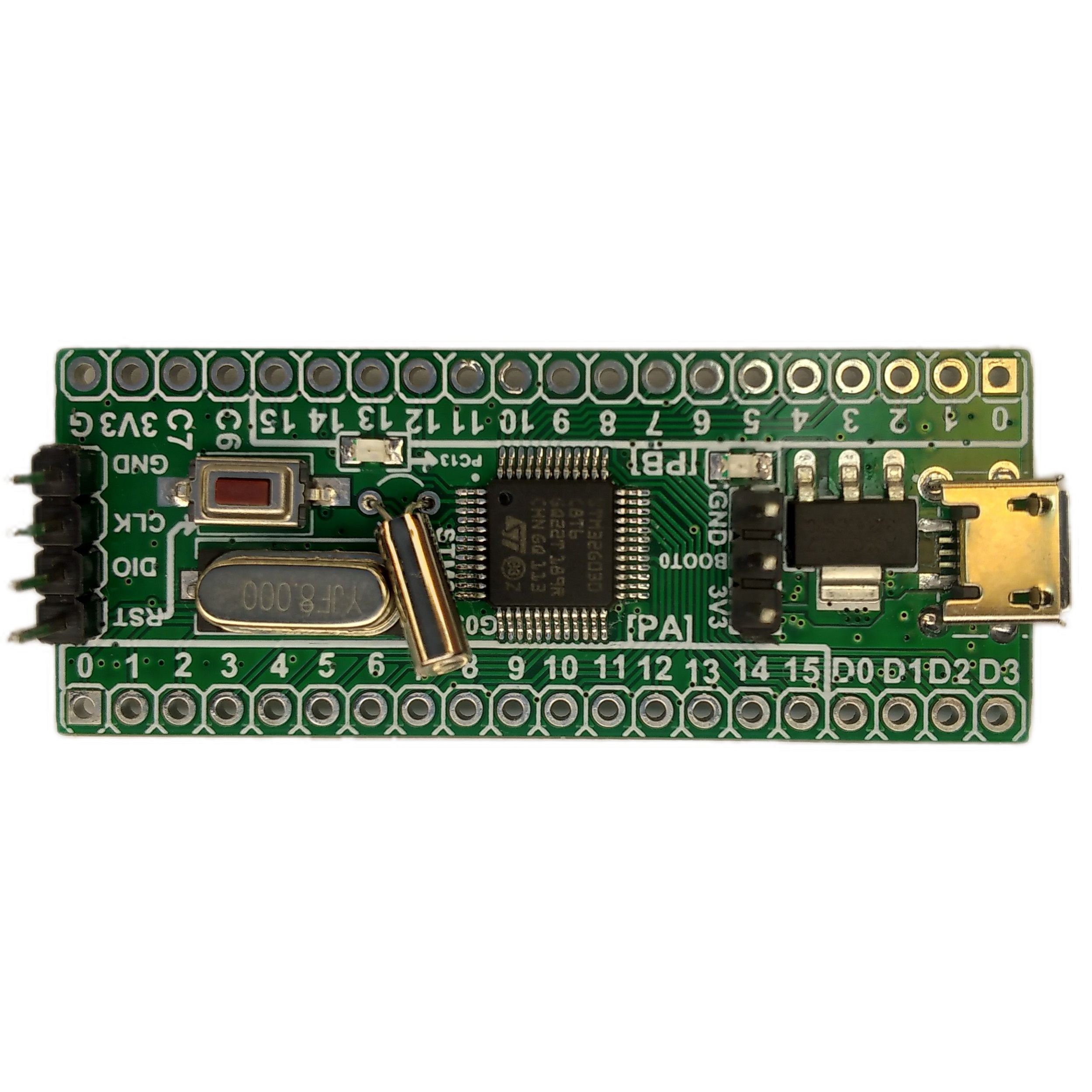 برد توسعه مدل STM32G030C8T6