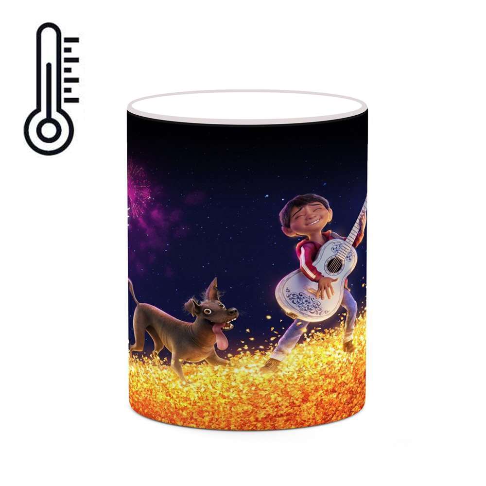 ماگ حرارتی کاکتی طرح کارتون Coco مدل mgh22385