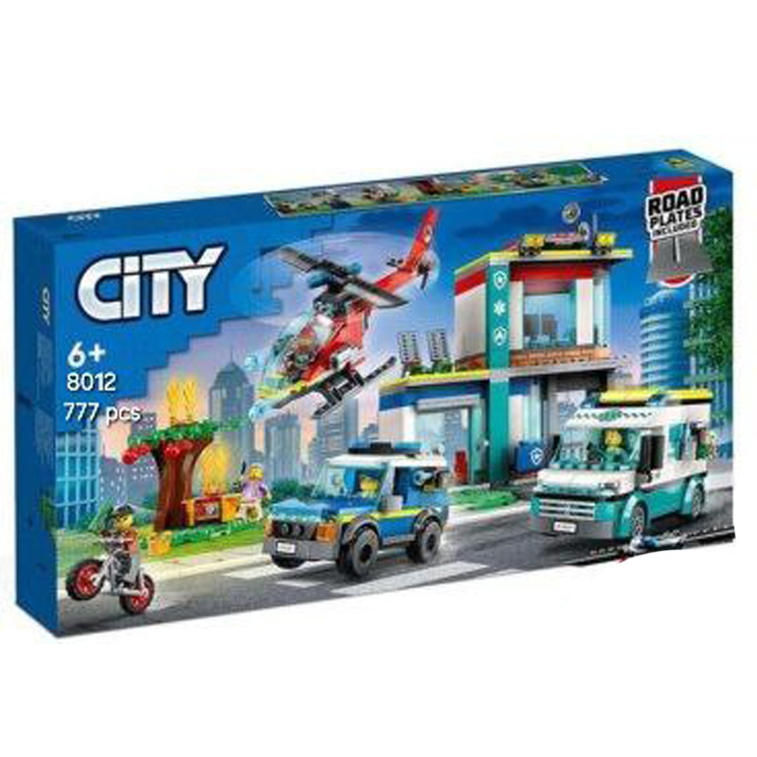 لگو آتش سوزی سه مدل کد 8012