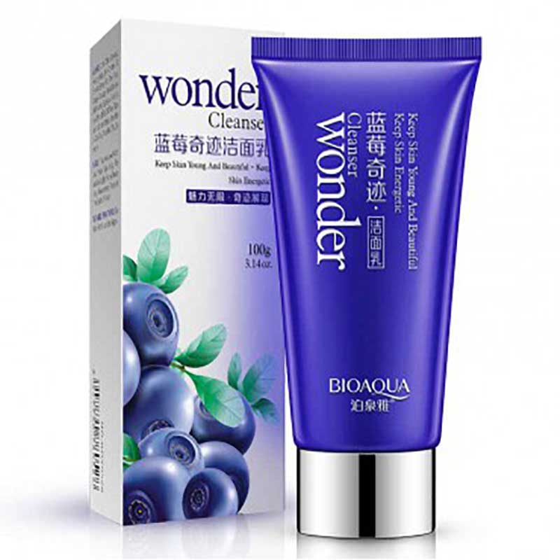 فوم شست و شوی بلوبری بیوآکوا Bioaqua حجم 100 گرم