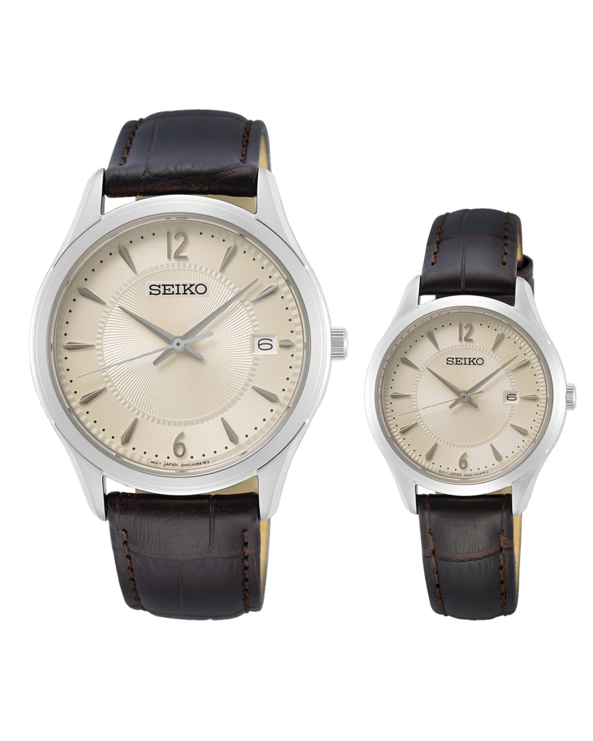 ساعت مچی ست مردانه و زنانه سیکو SEIKO SUR427P1 SUR421P1