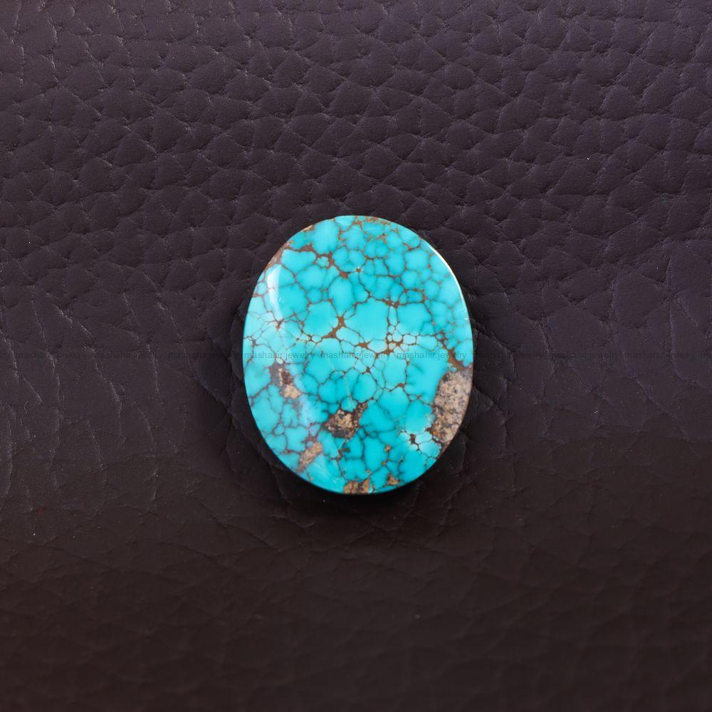 نگین فیروزه شجری کد 11517 - جواهری مشاهیر