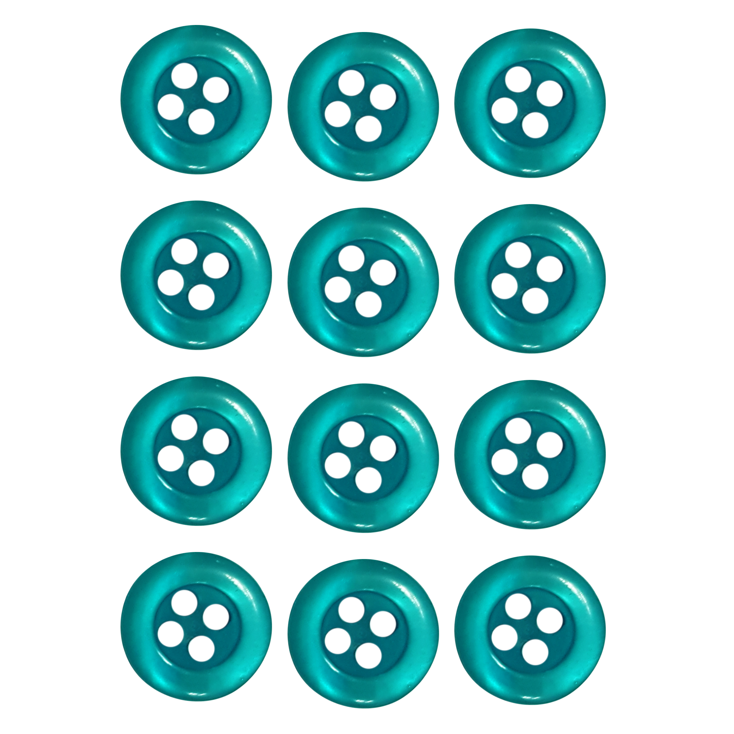 دکمه پیراهن کد S88-WRT بسته 12 عددی