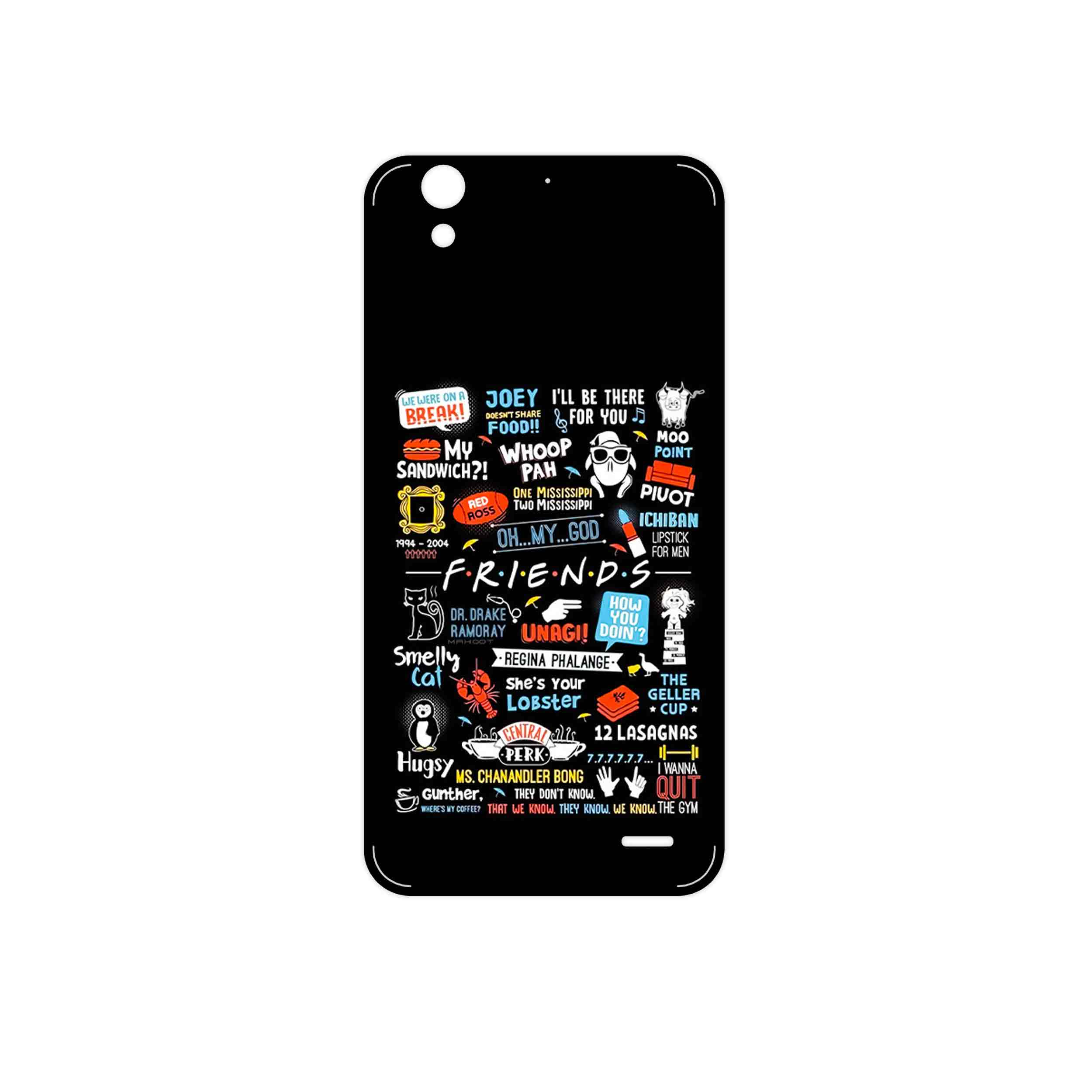 برچسب پوششی ماهوت مدل Friends 2 مناسب برای گوشی موبایل هوآوی Ascend G630