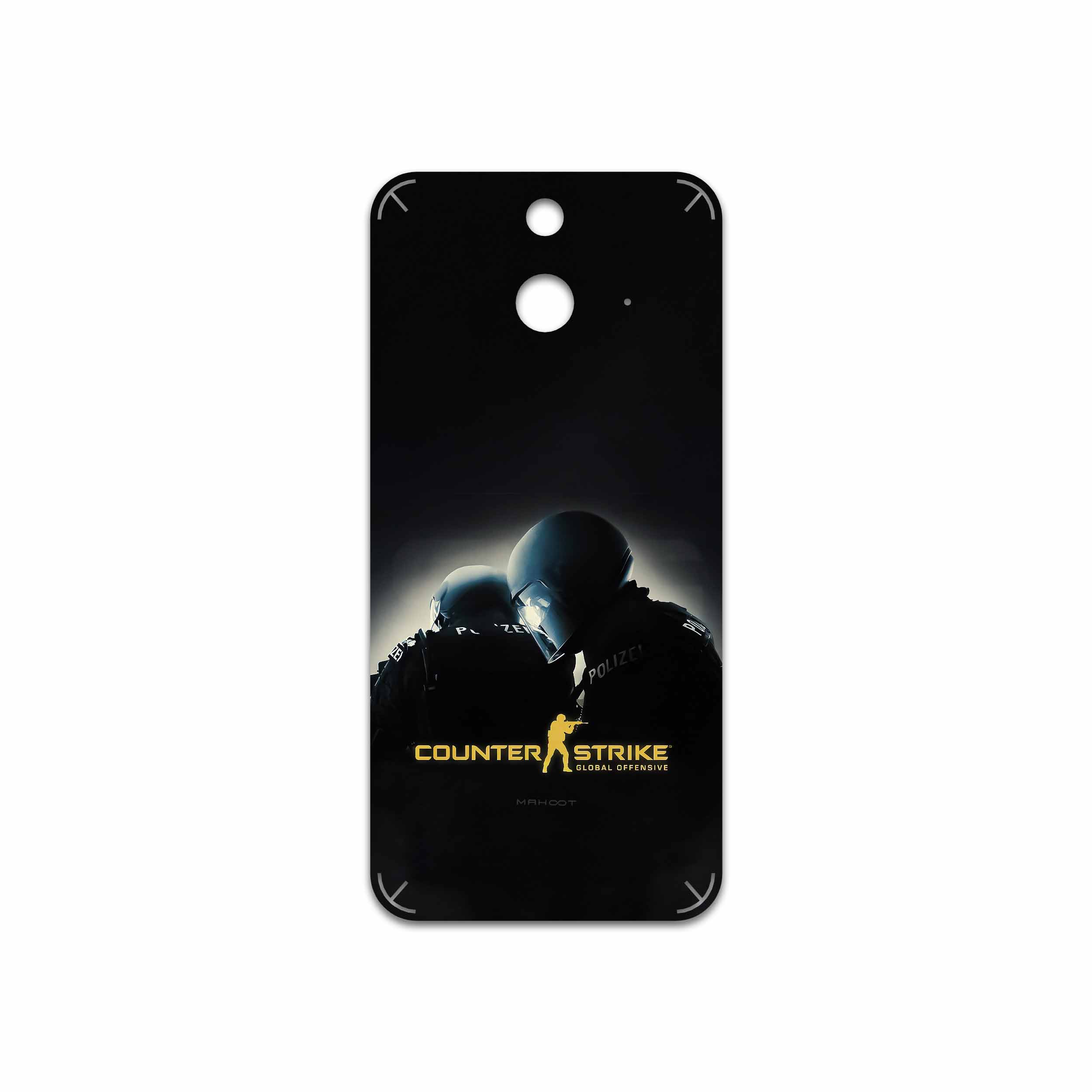 برچسب پوششی ماهوت مدل Counter-Strike مناسب برای گوشی موبایل اچ تی سی One E8