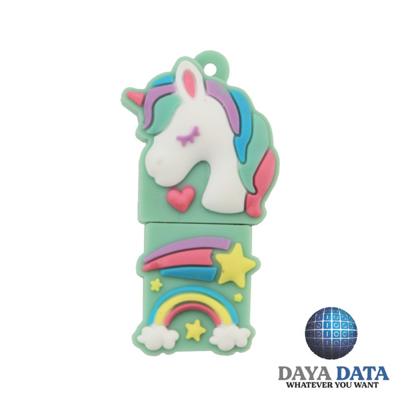 فلش مموری فانتزی دایا دیتا تک شاخ خوابیده مدلPF1020-3 ظرفیت32GB-USB2