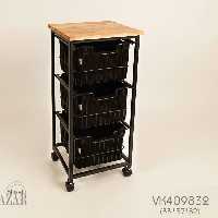 سبد سیب زمینی و پیاز بی وی کی سه طبقه مدل کاریزما کد 409832