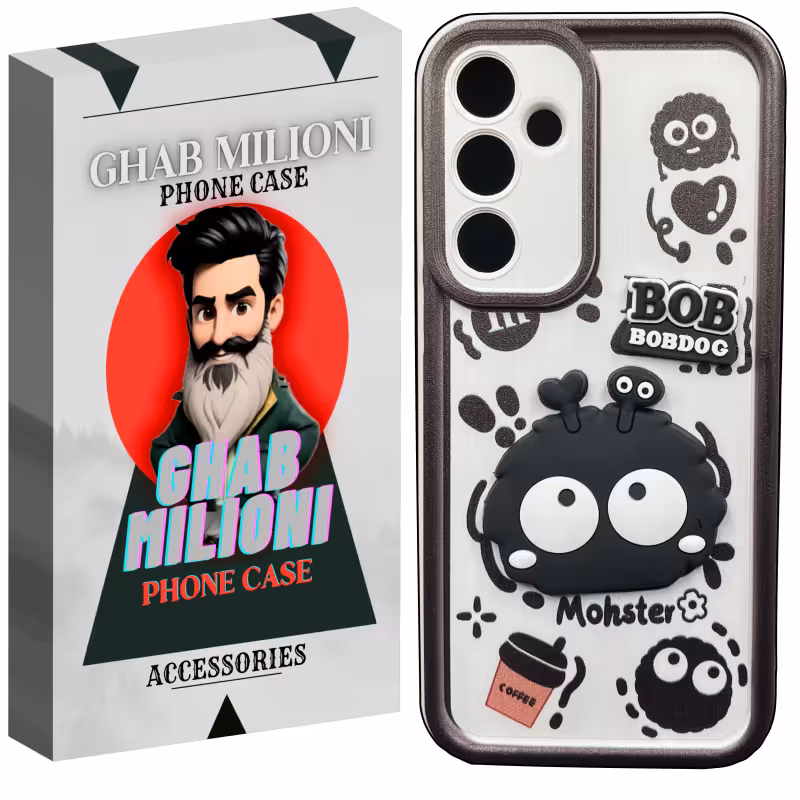 کاور گوشی سامسونگ Galaxy A35 قاب میلیونی مدل BOBDOG-MW