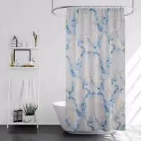 پرده حمام پیسو مدل BZ 57 سایز 180x200 سانتی متر