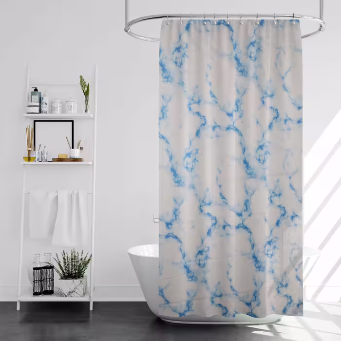 پرده حمام پیسو مدل BZ 57 سایز 180x200 سانتی متر