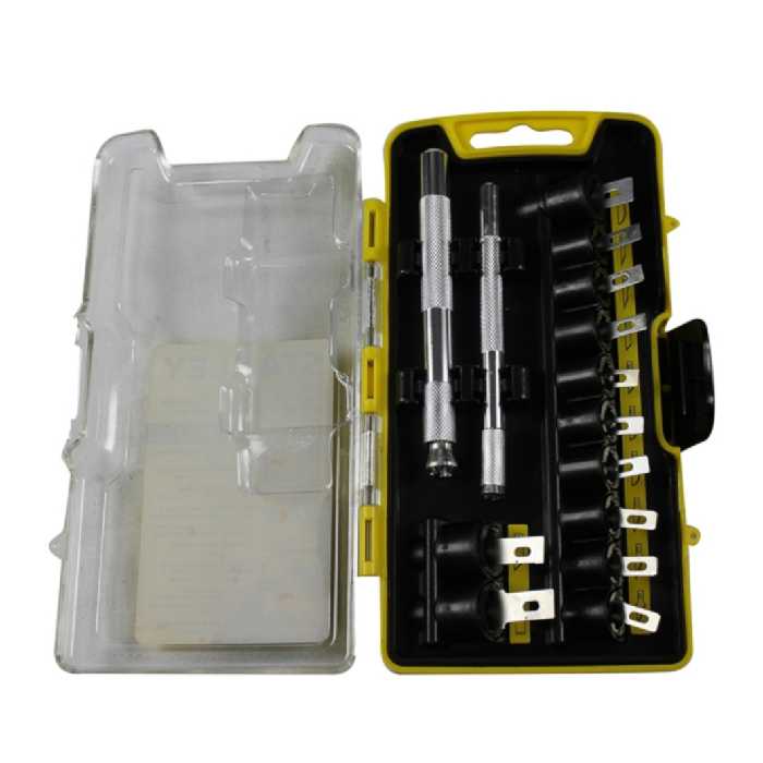 مجموعه 14 عددی کاتر قلمی استنلی مدل STHT0-73872