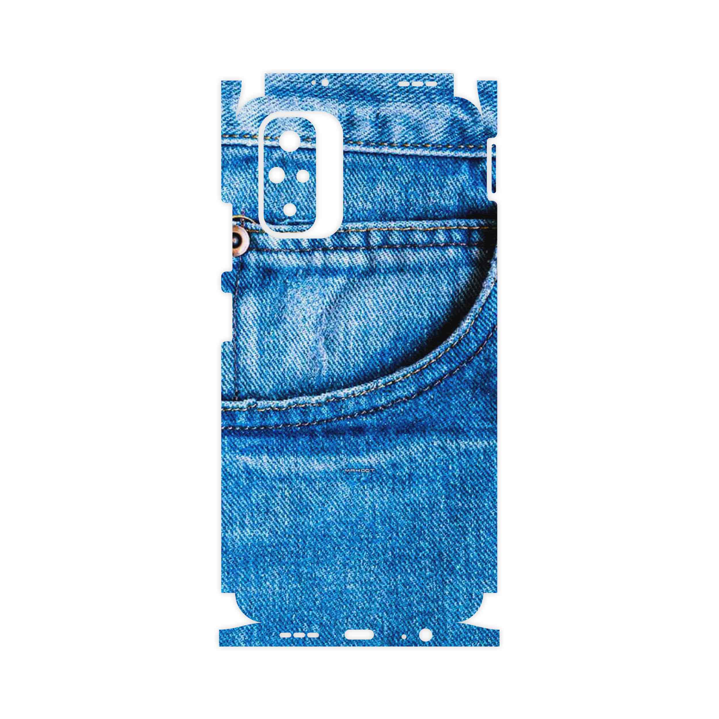 برچسب پوششی ماهوت مدل Fabric Texture 7-FullSkin مناسب برای گوشی موبایل شیائومی Redmi Note 10s