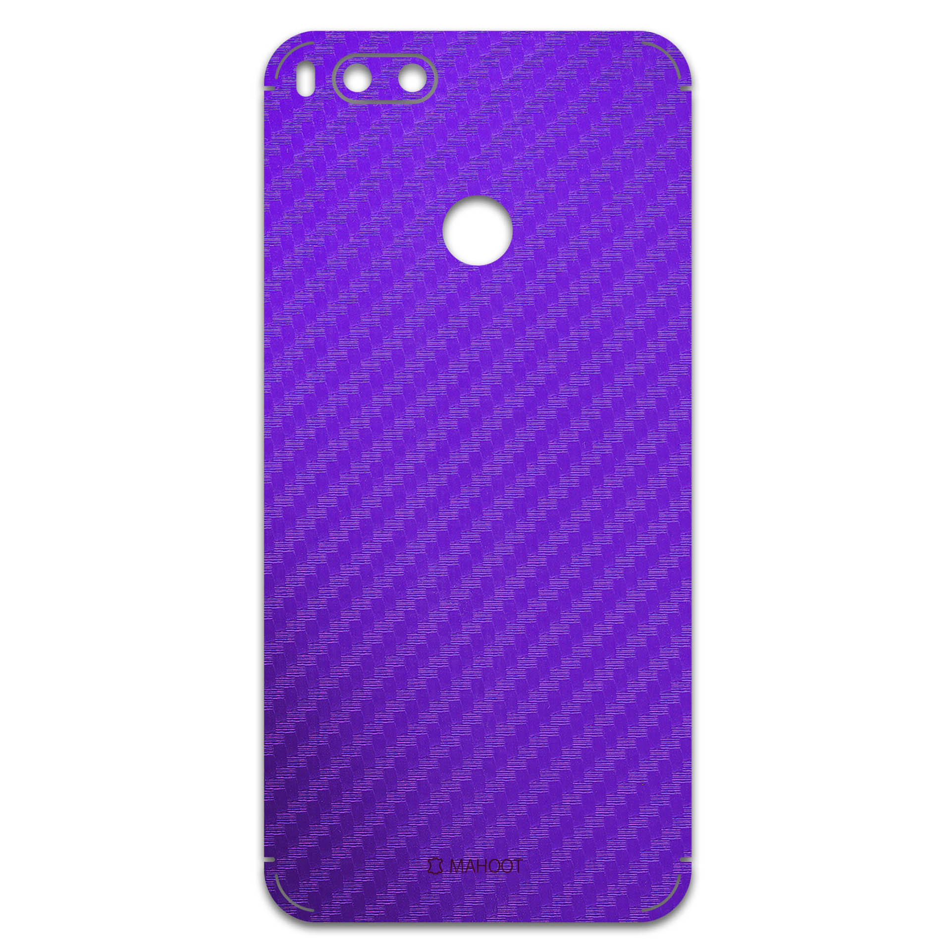 برچسب پوششی ماهوت مدل Purple-Fiber مناسب برای گوشی موبایل شیائومی Mi A1