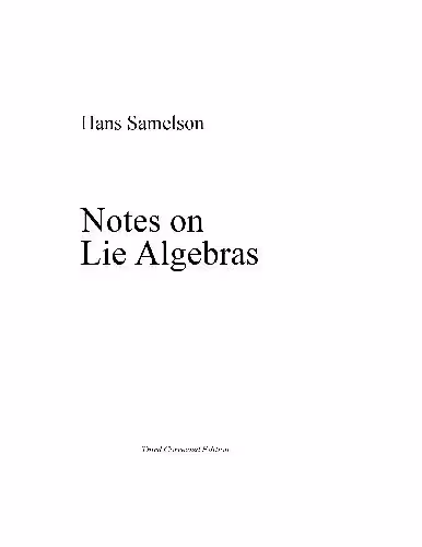 خرید و دانلود نسخه کامل کتاب Notes on Lie Algebras