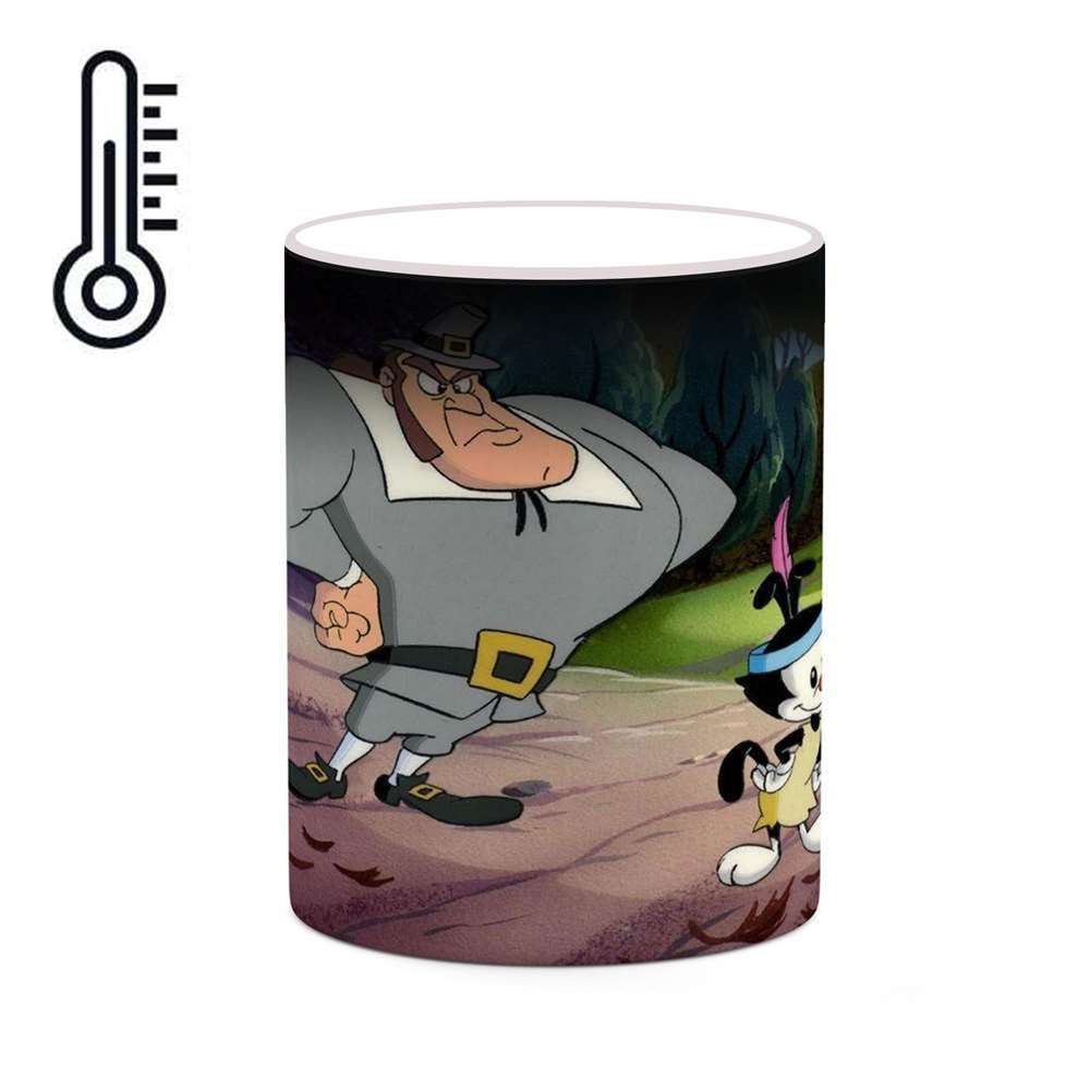 ماگ حرارتی کاکتی طرح کارتون Animaniacs مدل mgh22145
