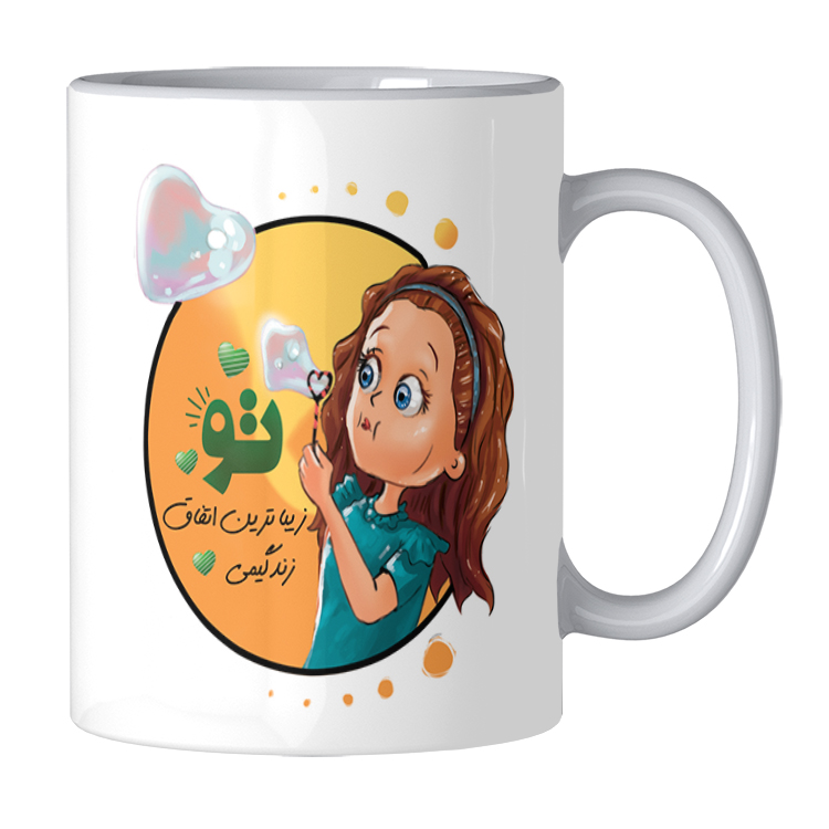 ماگ مدل عاشقانه کد 215