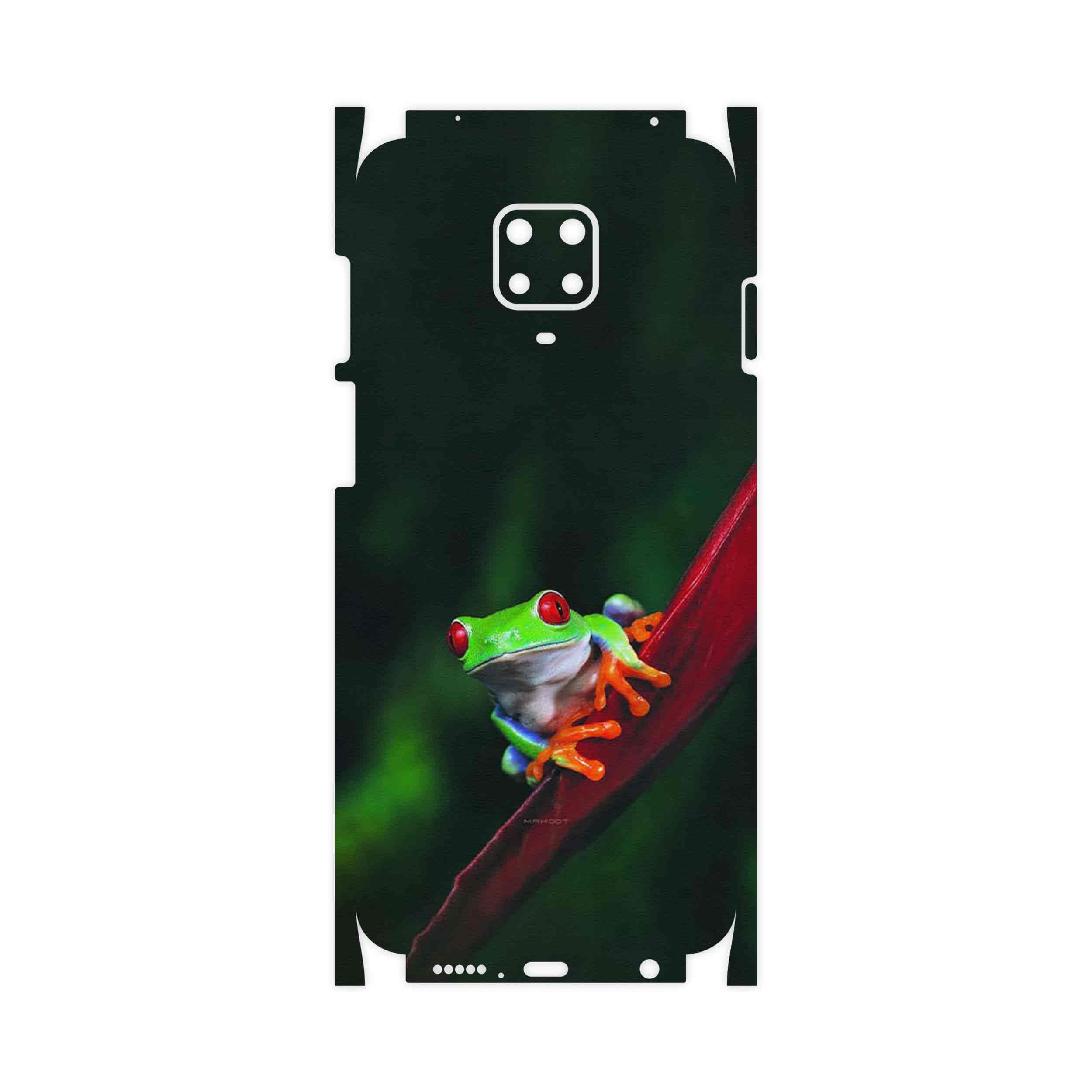 برچسب پوششی ماهوت مدل Frog-FullSkin مناسب برای گوشی موبایل شیائومی Redmi Note 9 Pro